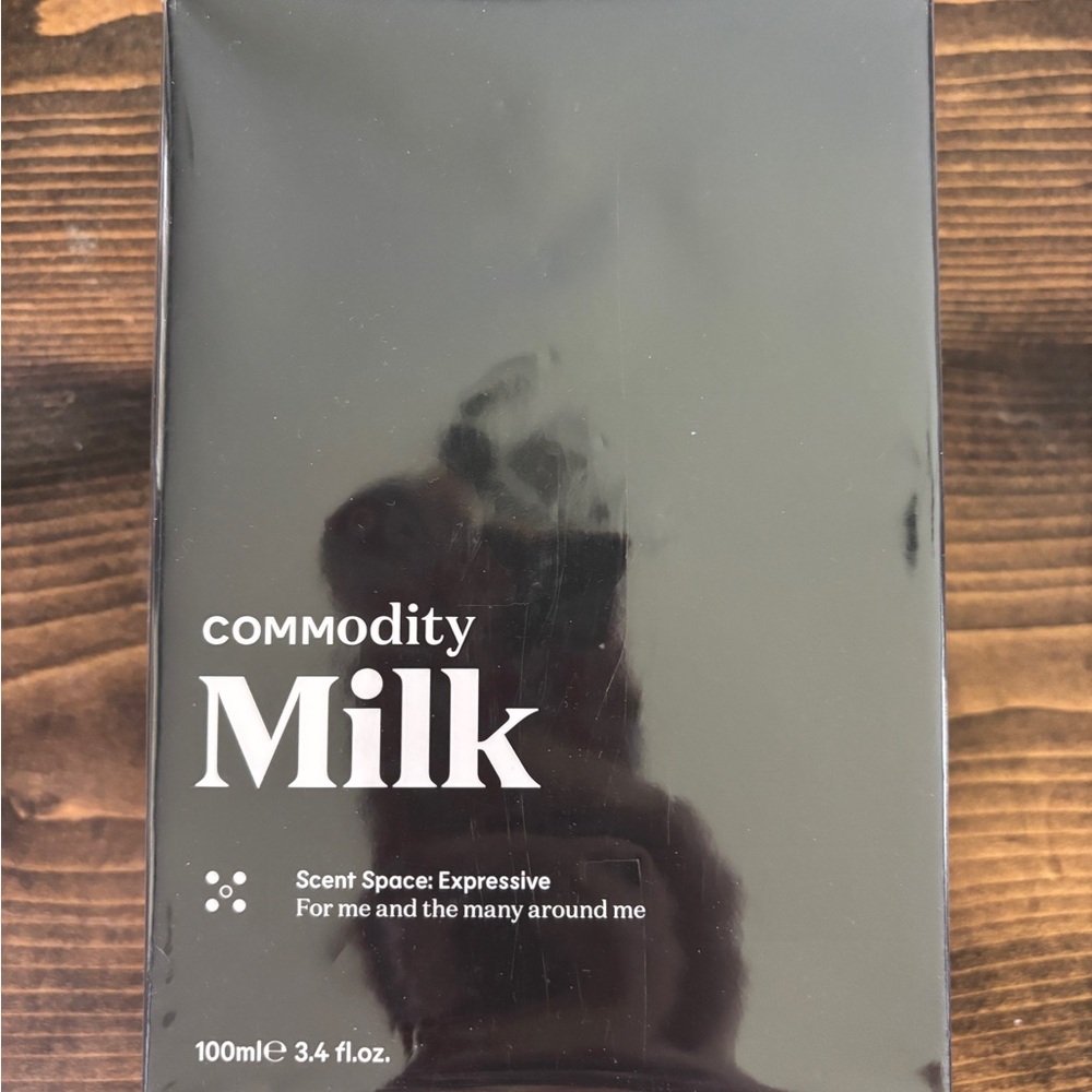 Brand New Sealed 3.4 oz Commodity Milk